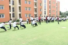 Sports activities during Induction Training in NICF