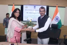 Visit of Sh. Ashok Kumar, CVO, DoT to Capacity Building Workshop on Mastering Vigilance Empowering Ios and Pos for Excellence