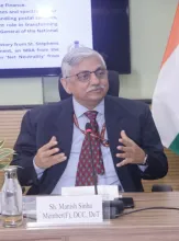 Visit of Sh. Manish Sinha, Member (F) for inauguration of Capacity Building Workshop on WTO Issues and Electronics & Telecom Sector In India