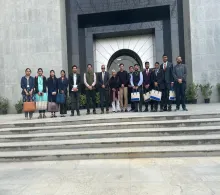 Officer Trainees of IRRS 2021- 2022 Batch visit to DCPW New Delhi Induction Training Program