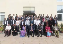 Visit of Sh. Manish Sinha, Member (F) for inauguration of Capacity Building Workshop on WTO Issues and Electronics & Telecom Sector In India