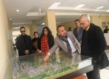 Visit of Dr. Neeraj Mittal, Chairman DCC & Secretary (Telecom) during Common Induction Training